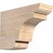Ekena Millwork New Brighton Smooth Rafter Tail, Douglas Fir, 5 1/2"W x 12"H x 16"L RFT06X12X16NEB00SDF - alternate 1